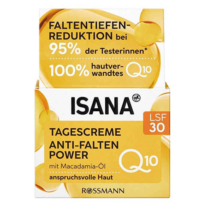 Isana Q10 Day Cream Anti-Wrinkle SPF30 50 ml