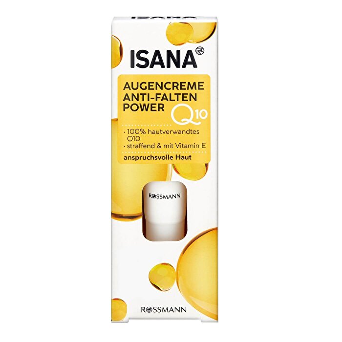 Isana Q10 Eye Contour Cream Anti Wrinkle 15 ml