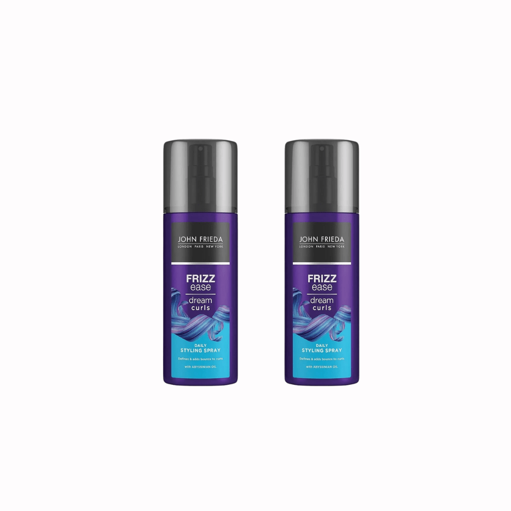 John Frieda Frizz Ease Daily Styling Spray for Flawless Curls 200ml 2 Pack