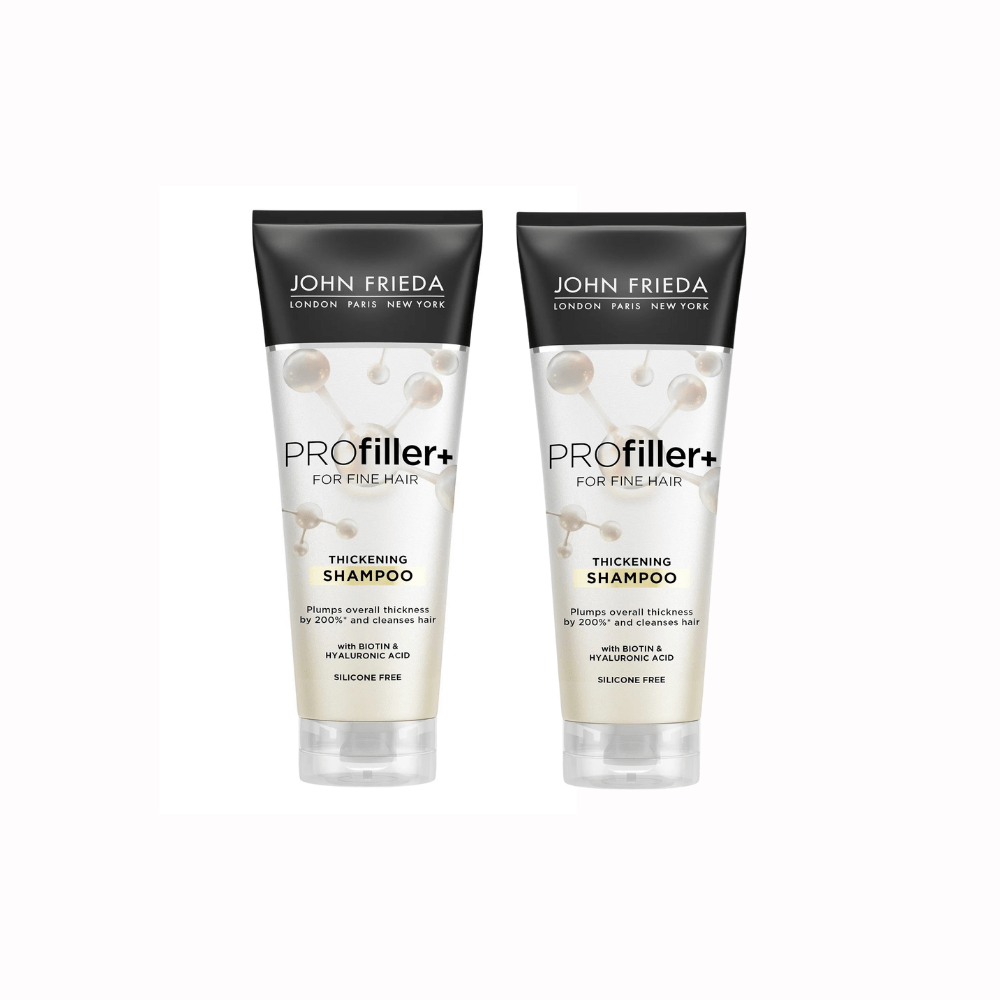 John Frieda Profiles Plumping Shampoo for Fine Hair 250 ml 2 Pack