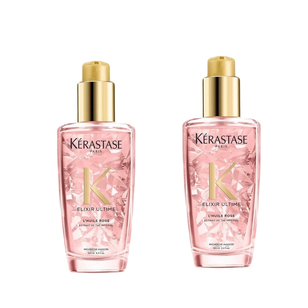 Kerastase Elixir Huile Rose Hair Care Oil 100 Ml 2 Pack