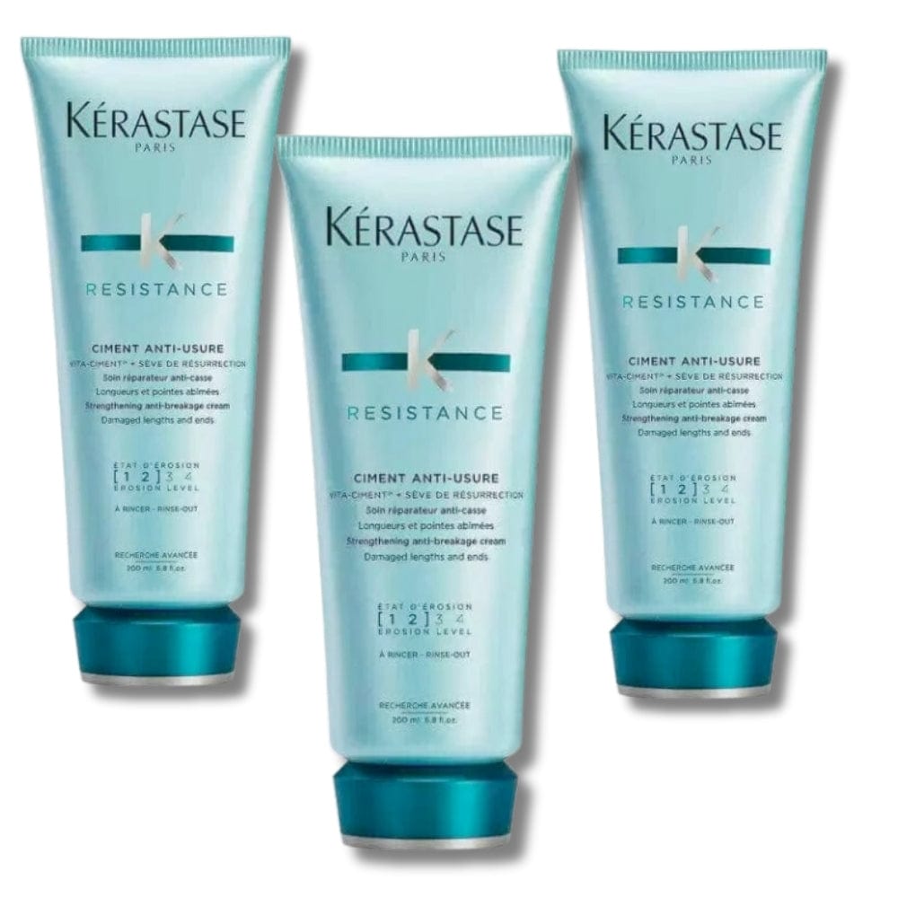 Kerastase Resistance Cıment Anti-User Re-Strengthening and Structuring Treatment Milk 200ml 3 Pack