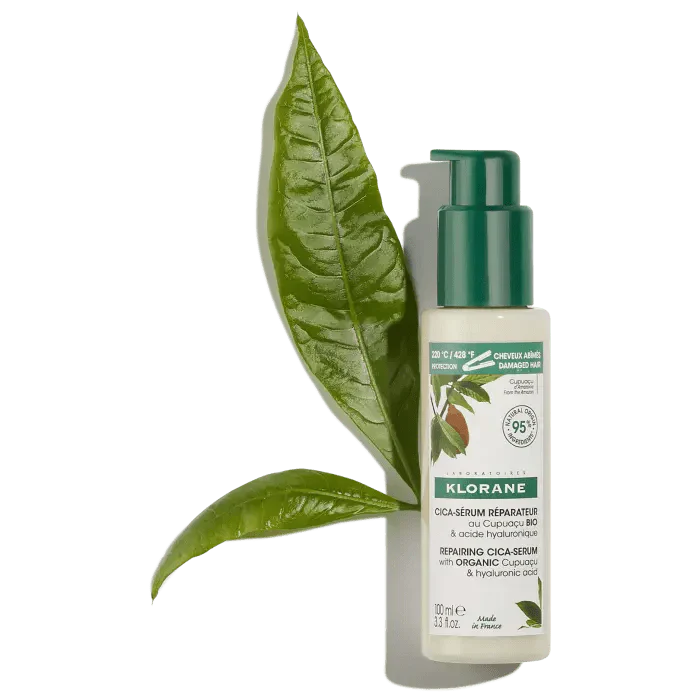 Klorane Repairing Cica-Serum with Organic Cupuaçu & Hyaluronic Acid 100 ml