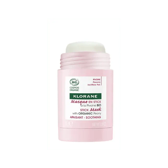 Klorane Soothing Stick Mask with Organic Peony for Sensitive Skin 25 g -2 Pack