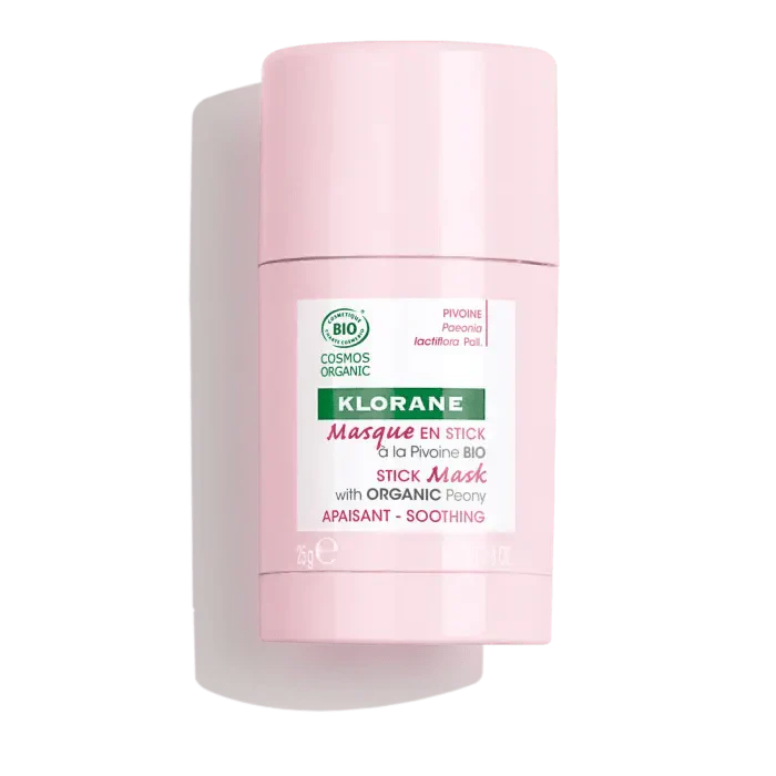 Klorane Soothing Stick Mask with Organic Peony for Sensitive Skin 25 g