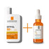La Roche Posay Anthelios UVmune Fluid Sunscreen SPF50+ 50 ml &Pure Vitamin C Radiance Antioxidant Serum 30 ml