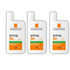 La Roche Posay Anthelios Uvmune 400 Oil Control Invısıble Fluid Sunscreen 50 ml -3 Pack