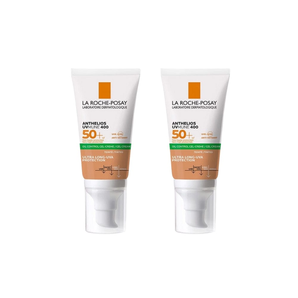 La Roche Posay Anthelios XL SPF 50 Tinted Sun Gel Cream 50 ml 2 Pack