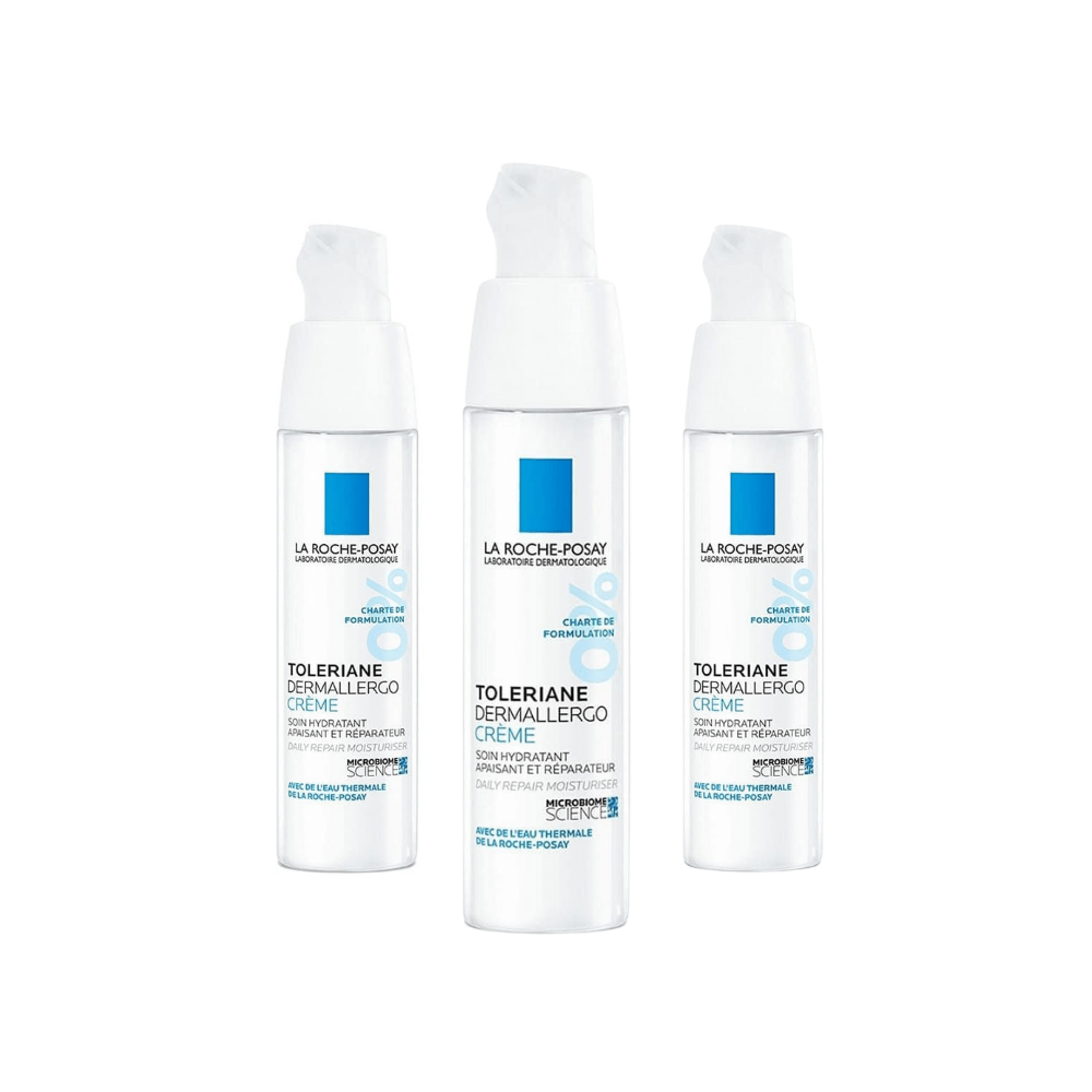La Roche Posay Toleriane Dermallergo Moisturisers Cream 40 ml 3 Pack