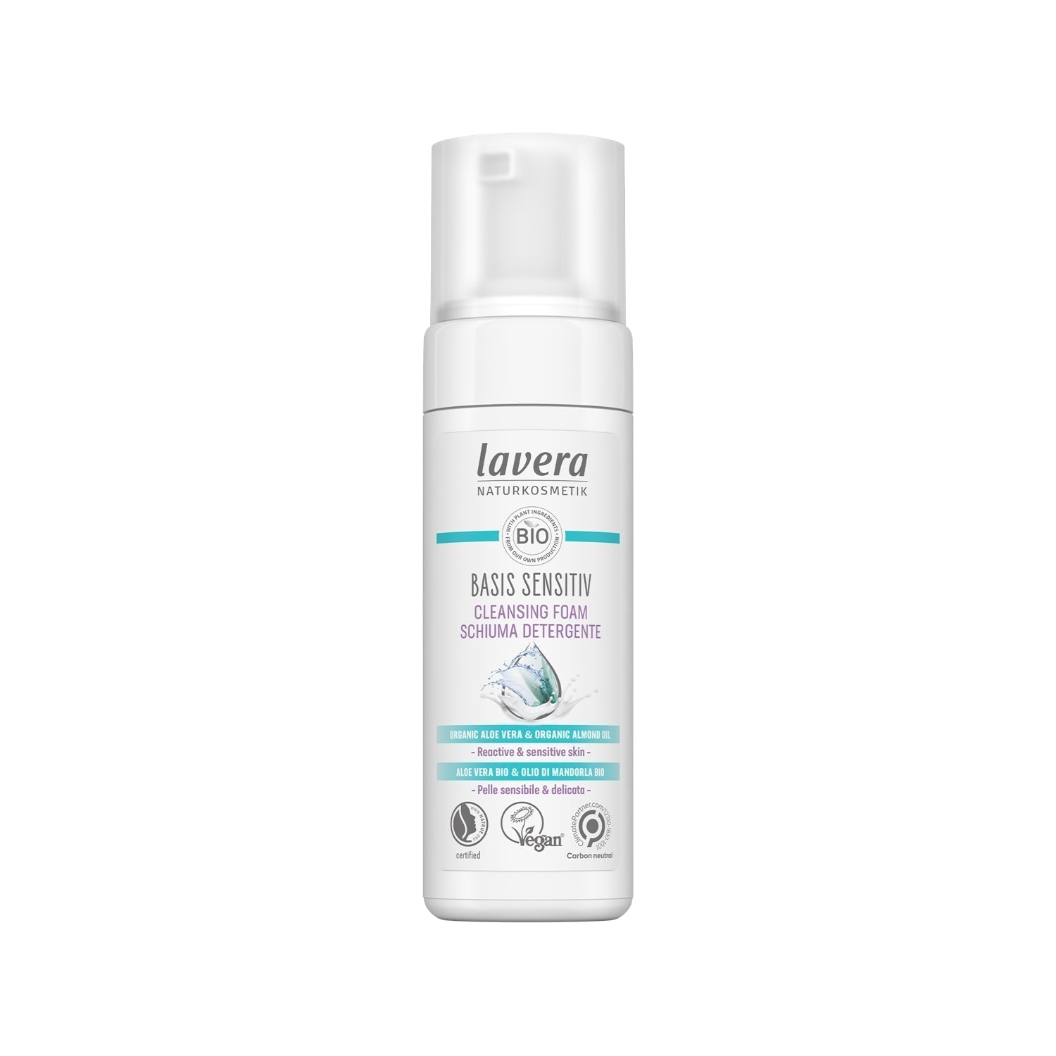 Lavera Basis Sensitiv Facial Cleansing Foam 150 ml