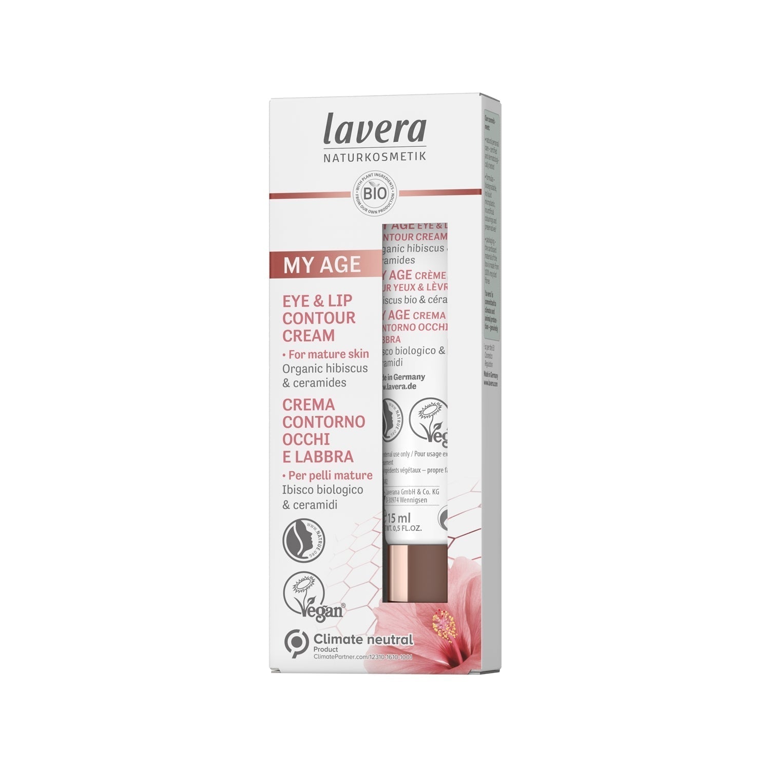 Lavera My Age Eye and Lip Care Cream 15 ml