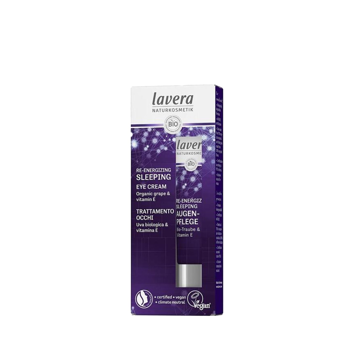 Lavera Re-Energizing Sleeping Night Eye Care Cream 15 ml