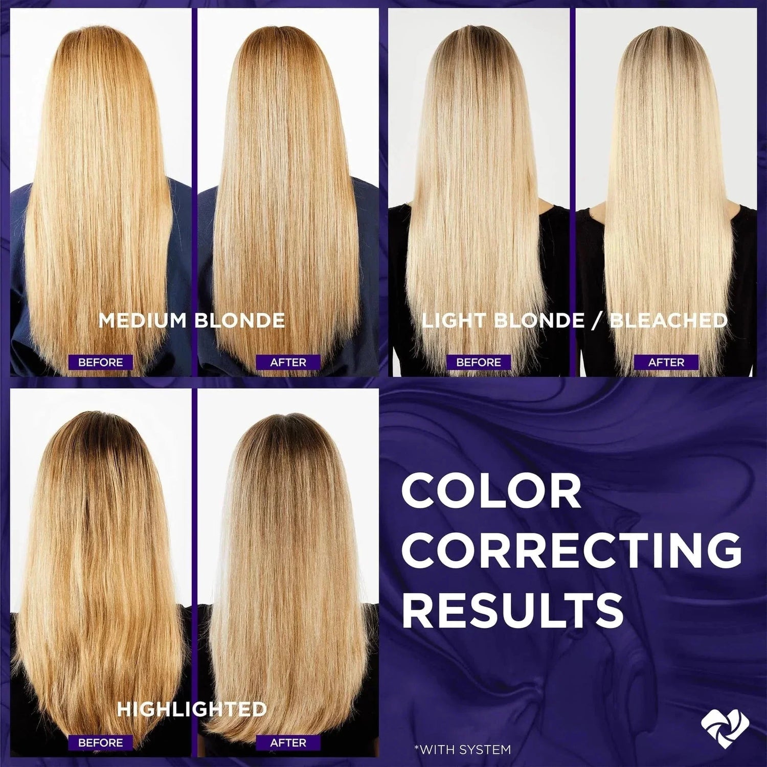 Loreal Elseve Color Vive Anti-Orange Purple Shampoo 200 ml 3 Pack