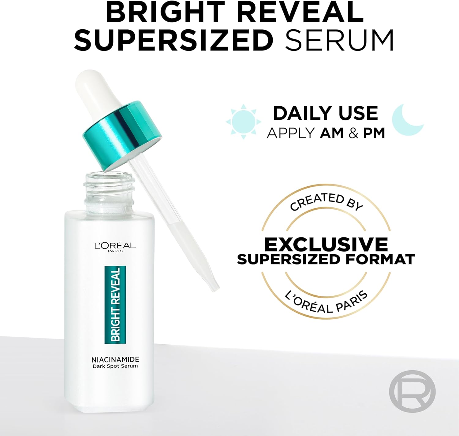 Loreal Paris Bright Reveal Anti Dark Spot Serum 7.5%Niacinamide 30ml 3 Pack