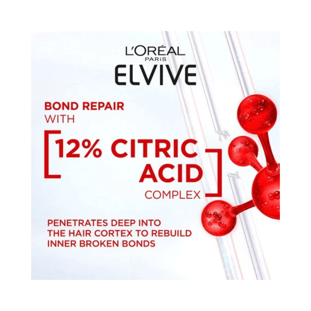 Loreal Paris Elseve Bond Repair Shampoo Treatment 200 ml -3 Pack