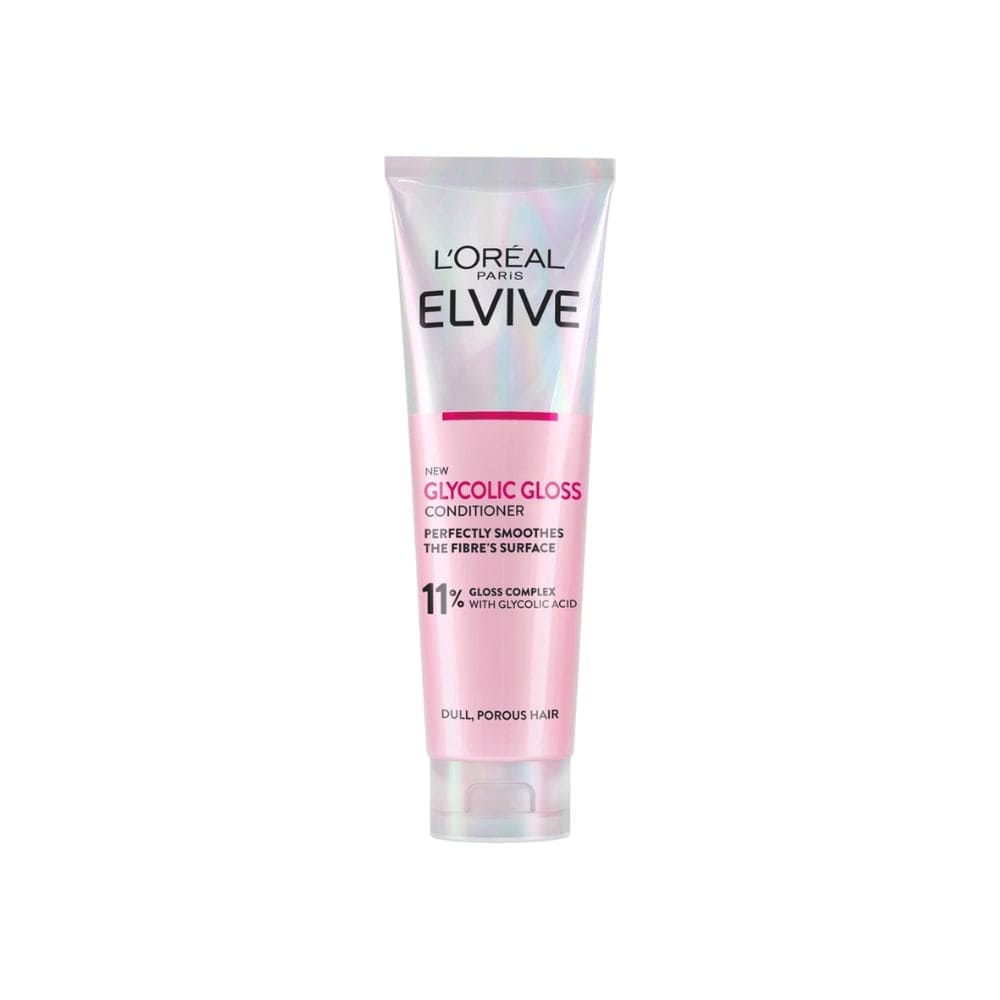 Loreal Paris Elseve (Elvive) Glycolic Gloss 3 Economic Pack Shampoo,Conditioner and Lamination Hair Care Set