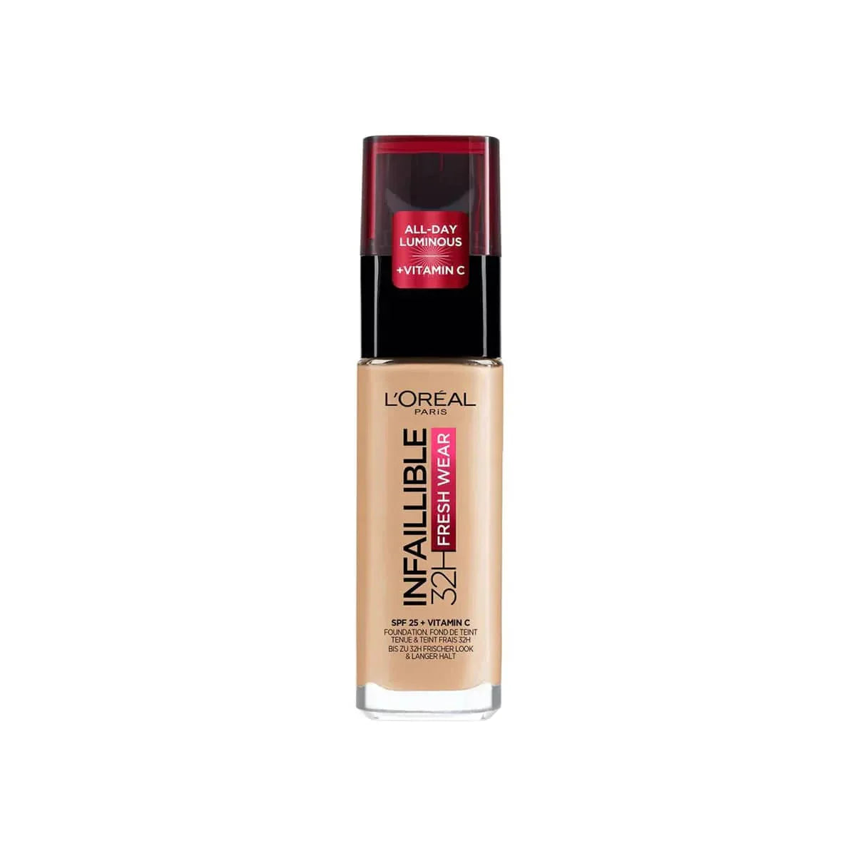 Loreal Paris Infaillible 32H Fresh Wear Vitamin C Foundation - 120 Golden Vanilla