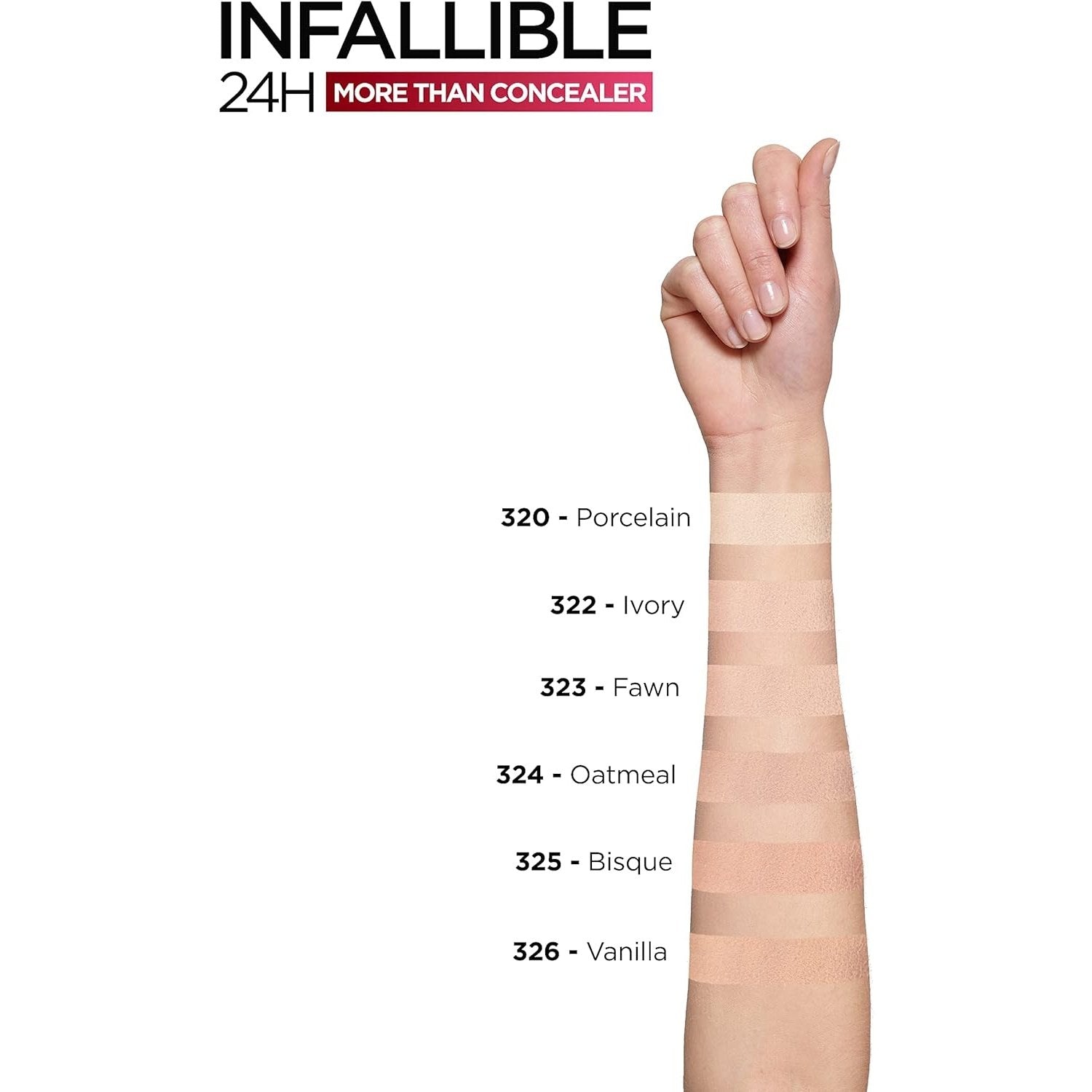 Loreal Paris Infaillible More Than Concealer -326 Vanilla