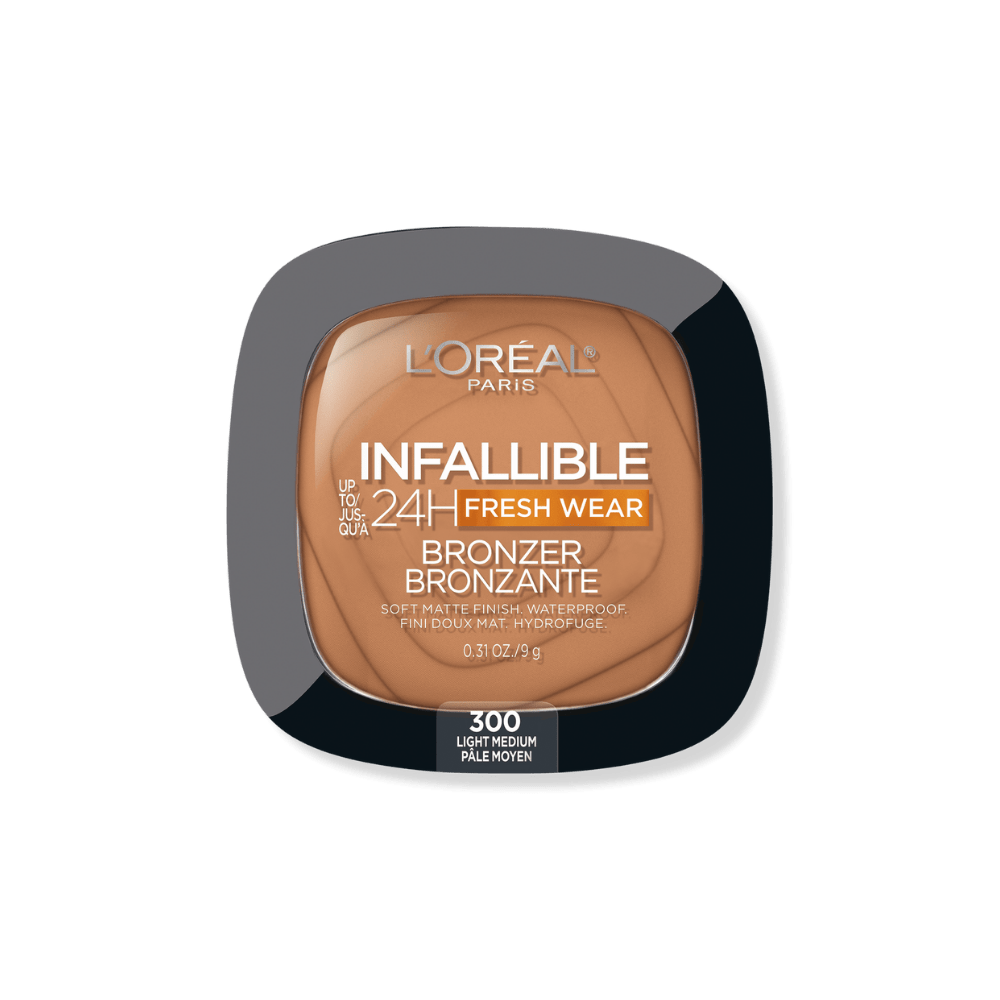Loreal Paris Infallible Up to 24H Fresh Wear Matte Bronzer -300 Light Medium
