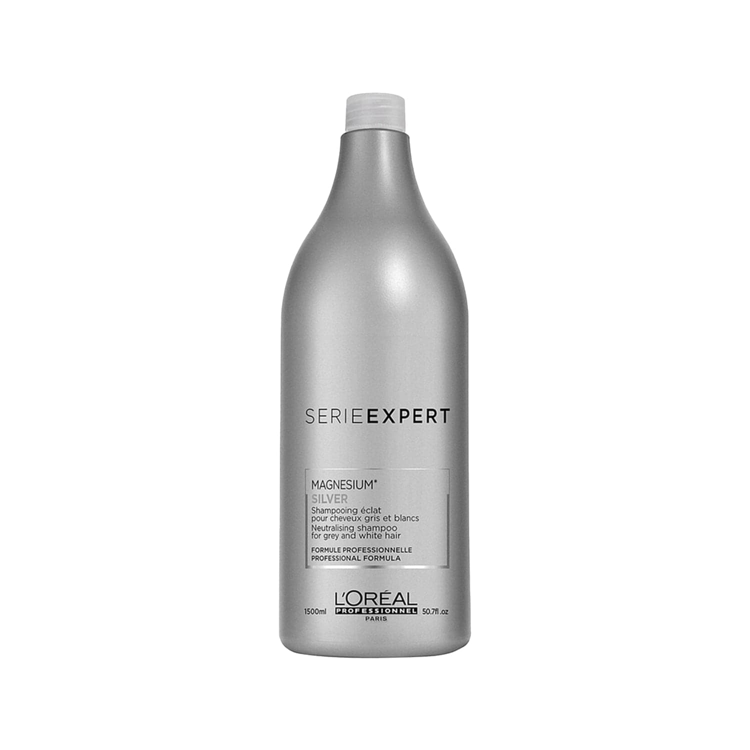 Loreal Professionnel Paris Serie Expert Silver Shampoo for Gray and White Hair 1500 ml