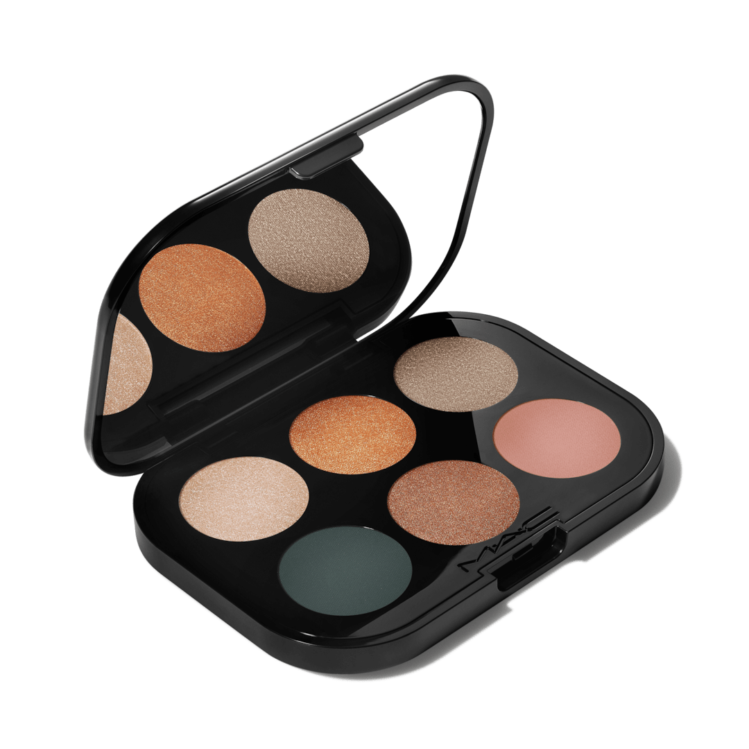 Mac Connect In Colour Eye Shadow Palette -Bronze Influence
