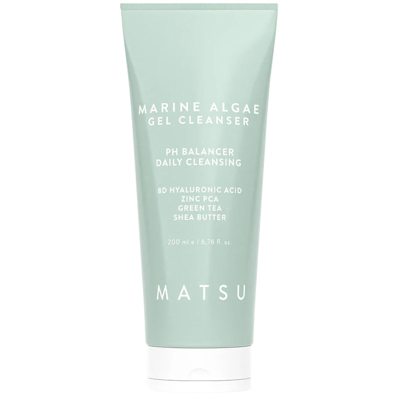 Matsu Marine Algae Gel Cleanser - Facial Cleansing Gel 200ml