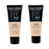 Maybelline Fit Me Matte+Poreless Foundation No:105 Natural Ivory 30ml -2 Pack