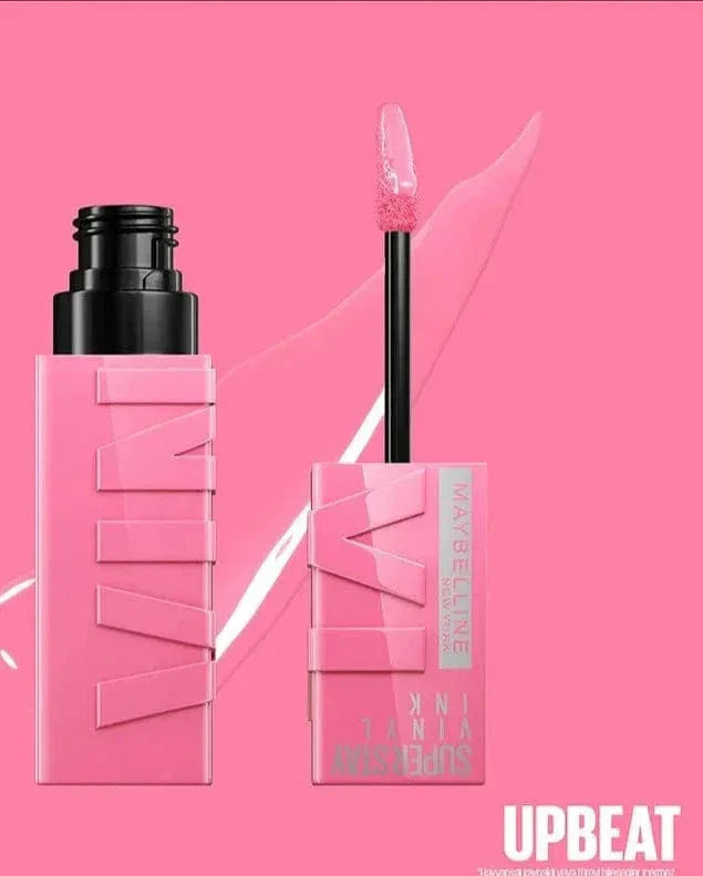 Maybelline New York Super Stay Vinyl Ink Long Lasting Liquid Gloss Lipstick - 155 Upbeat