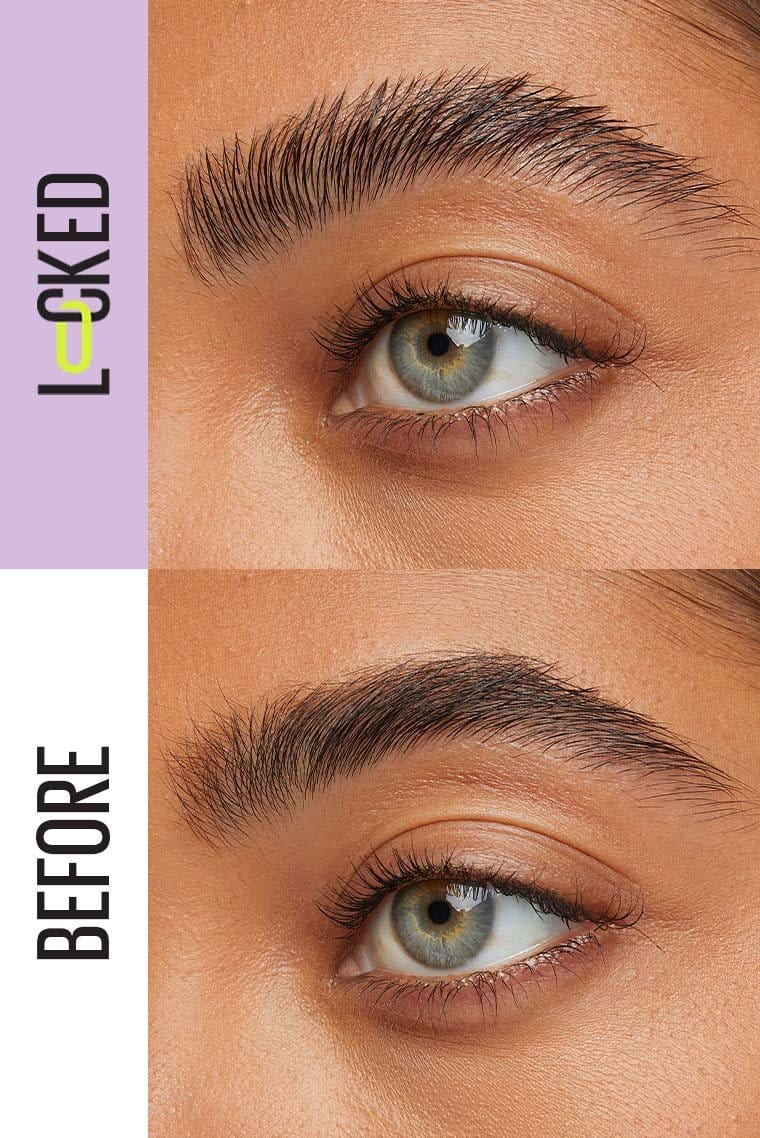 Maybelline Super Lock Brow Glue Clear Eyebrow Gel Mascara