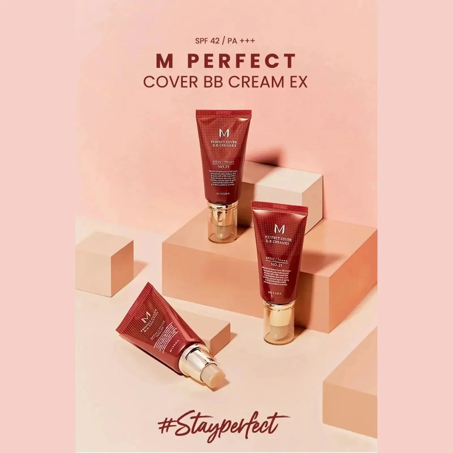 Missha Intensive Coverage BB Cream M Perfect Cover BB Cream Ex No: 27 (20 ml)