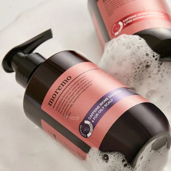 Moremo - Caffeine Biome Shampoo Oily - Caffeine Probiotic Shampoo 500ml