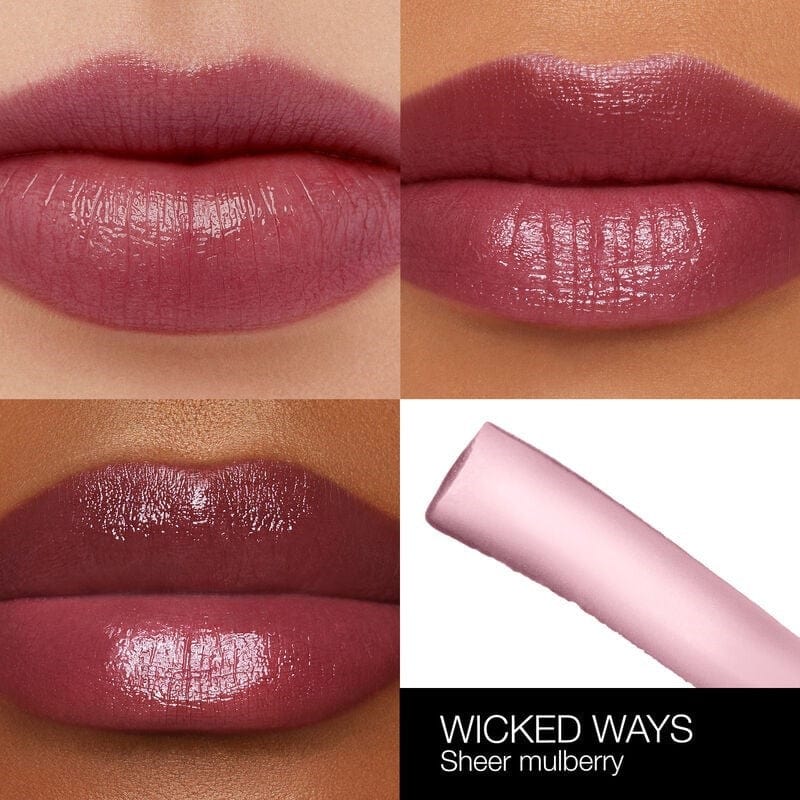 NARS Afterglow Lip Balm - 3 GR / Wicked Ways - Transparent Mulberry Color