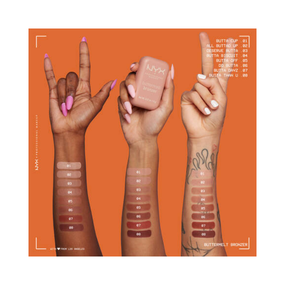 NYX Professional Makeup Buttermelt Bronzer -04 Butta Buscuit
