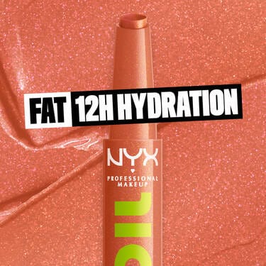 NYX Professional Makeup Fat Oil Slick Click Gloss Lip Balm - 11 In a Mood-Wine