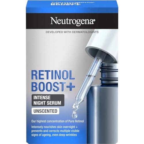 Neutrogena Retinol Boost+ Intense Night Serum 30ml / 1.0 fl oz 3 Pack