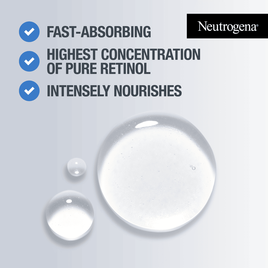 Neutrogena Retinol Boost+ Intense Night Serum 30ml / 1.0 fl oz 3 Pack