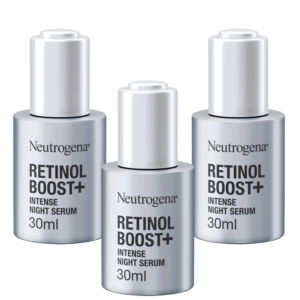 Neutrogena Retinol Boost+ Intense Night Serum 30ml / 1.0 fl oz 3 Pack