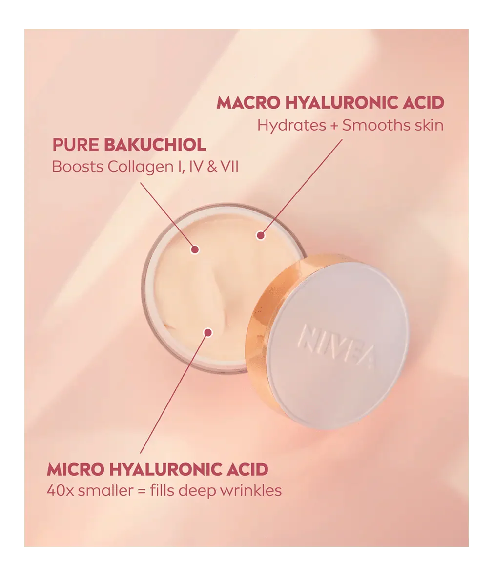 Nivea Cellular Expert Lift Pure Bakuchiol + HA Anti-Age Day Cream SPF30 50ml