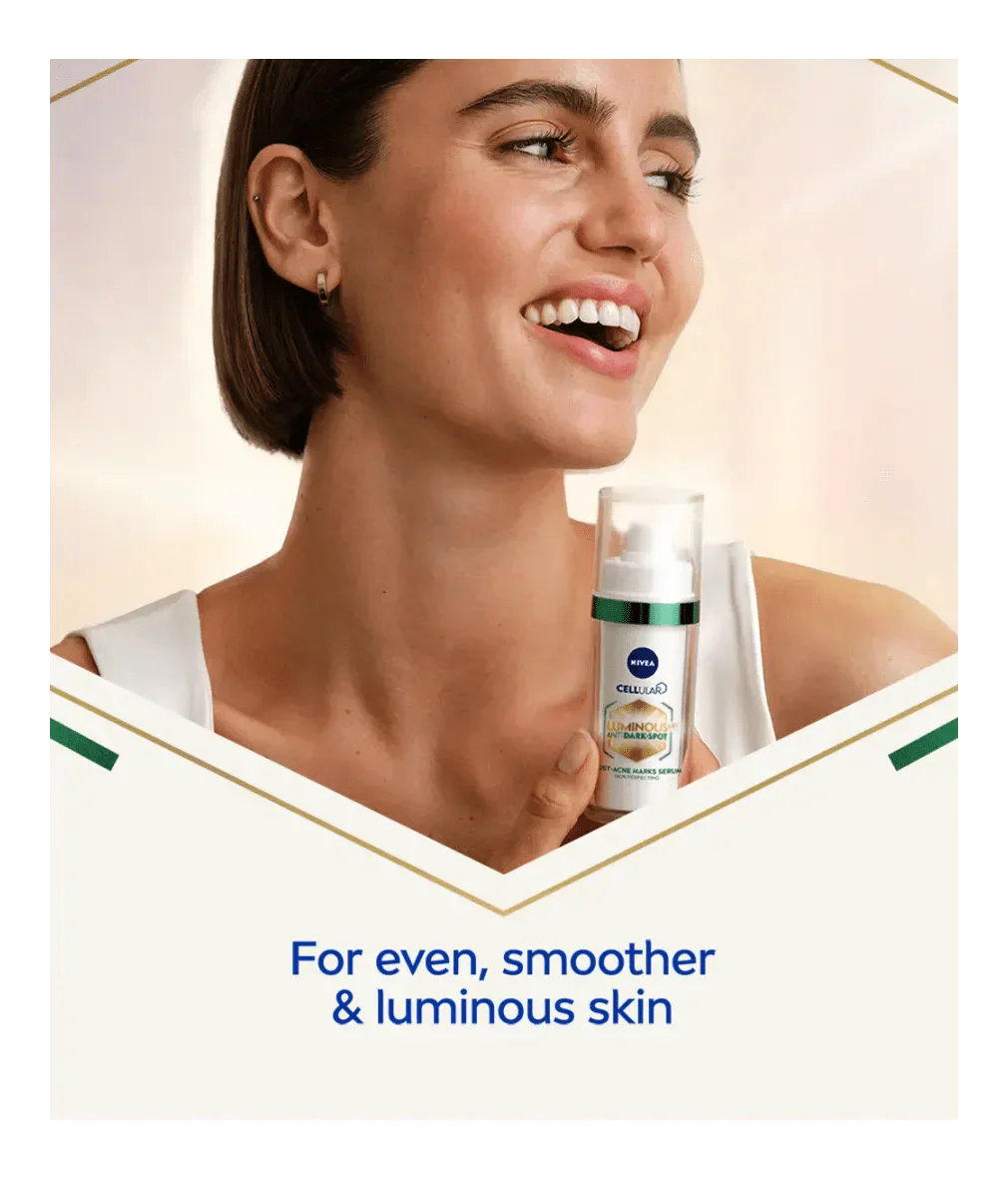 Nivea Luminous 630 Post-Acne Mark Skin Perfecting Serum 30ml / 1 fl.oz
