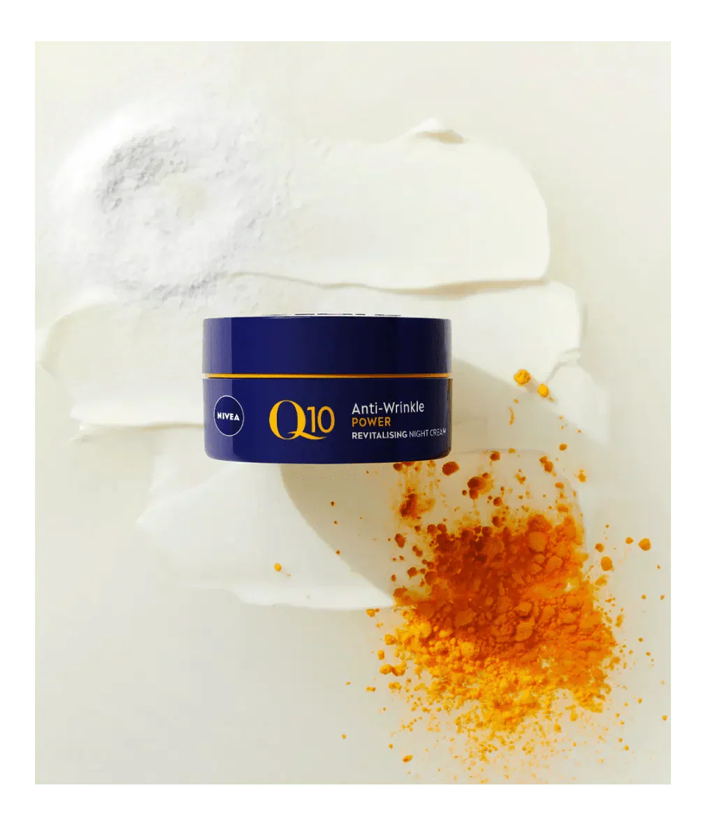 Nivea Q10 Power Anti-Wrinkle + Firming Night Cream 50ml / 1.7 fl oz - 2 Pack