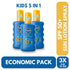 Nivea Sun Kids Protect & Care Coloured Sun Cream Spray SPF50+ 200ml / 6.8 fl.oz - 3 Pack