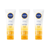 Nivea Sun UV Face Q10 Anti-Age Sun Cream SPF50 50ml / 1.7 fl oz - 3 Pack