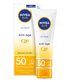 Nivea Sun UV Face Q10 Anti-Age Sun Cream SPF50 50ml / 1.7 fl oz