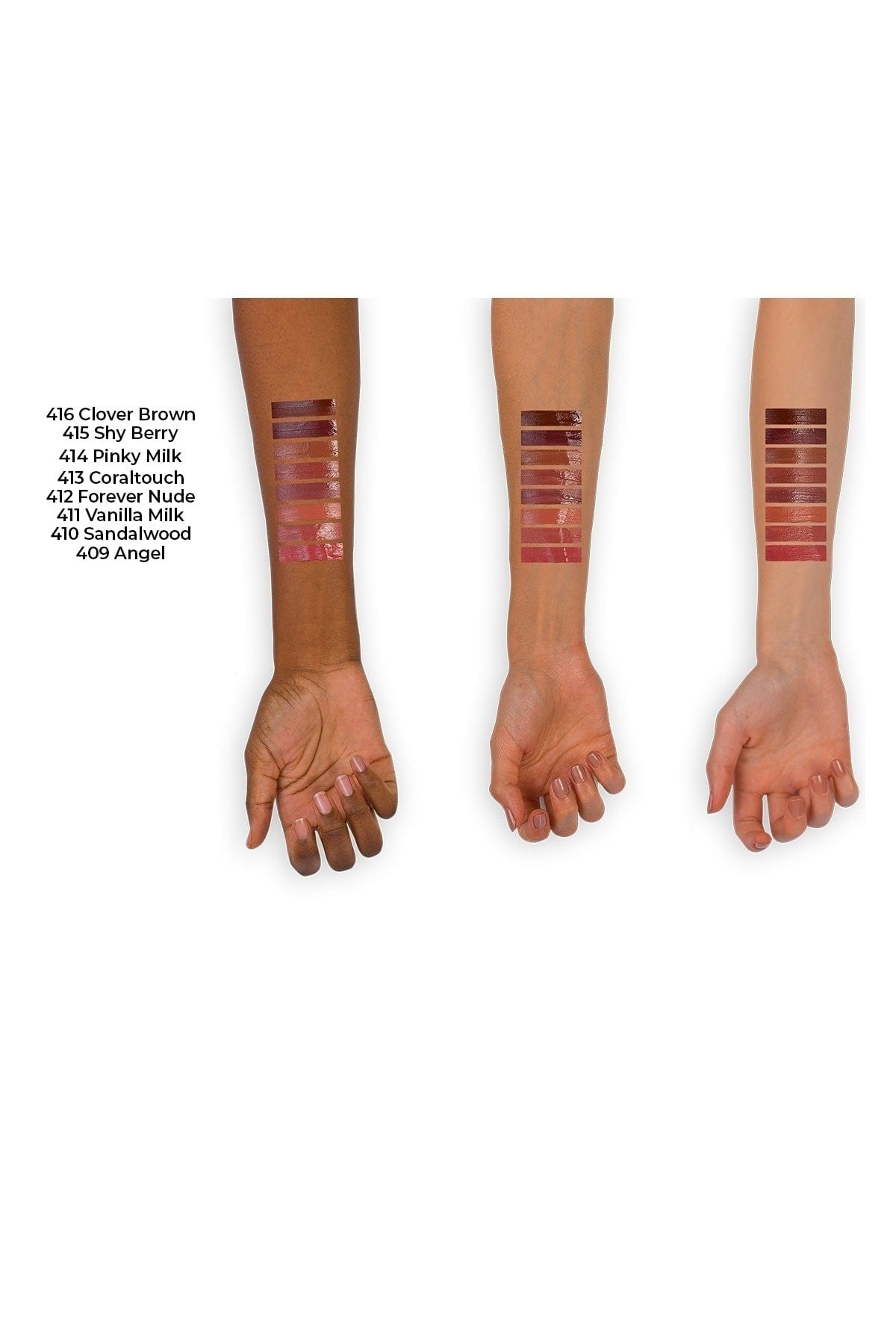 Note Cosmetics Mattemoist Lipgloss Semi Matte Satin Finish Liquid Lipstick-413 Coral Touch