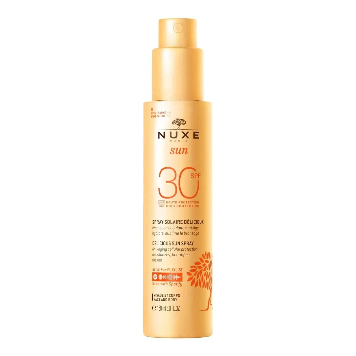 Nuxe Delicious Sun Spray High Protection Spf30 150 ml