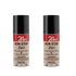 Pastel 24H Non-Stop 2in1 Foundation & Concealer - 602 Light Porcelain 2 Pack