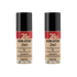 Pastel 24H Non-Stop 2in1 Foundation & Concealer - 604 Vanilla 2 Pack