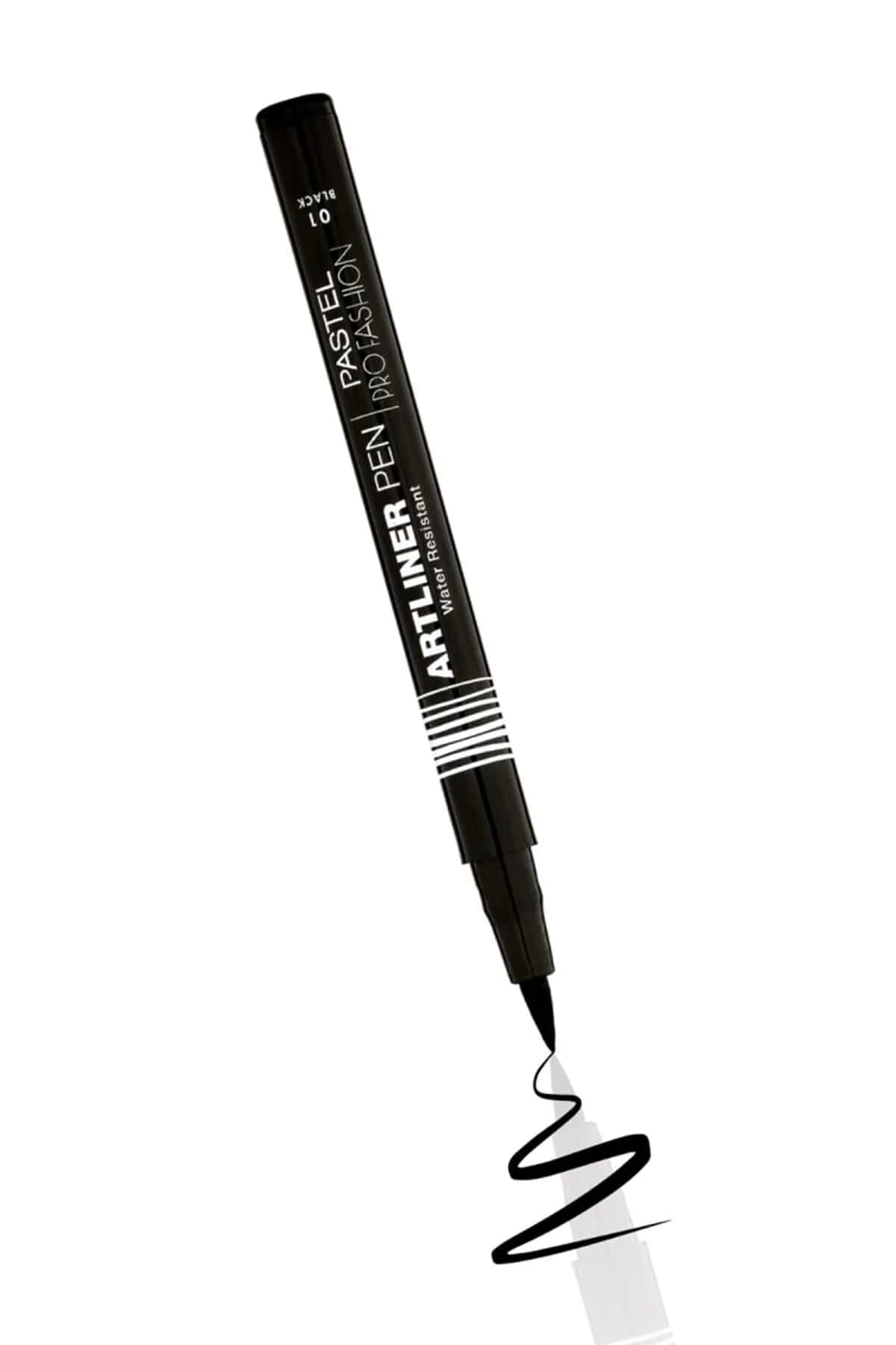 Pastel Artliner Pen - Artliner Pencil - 01 Black 2 Pack