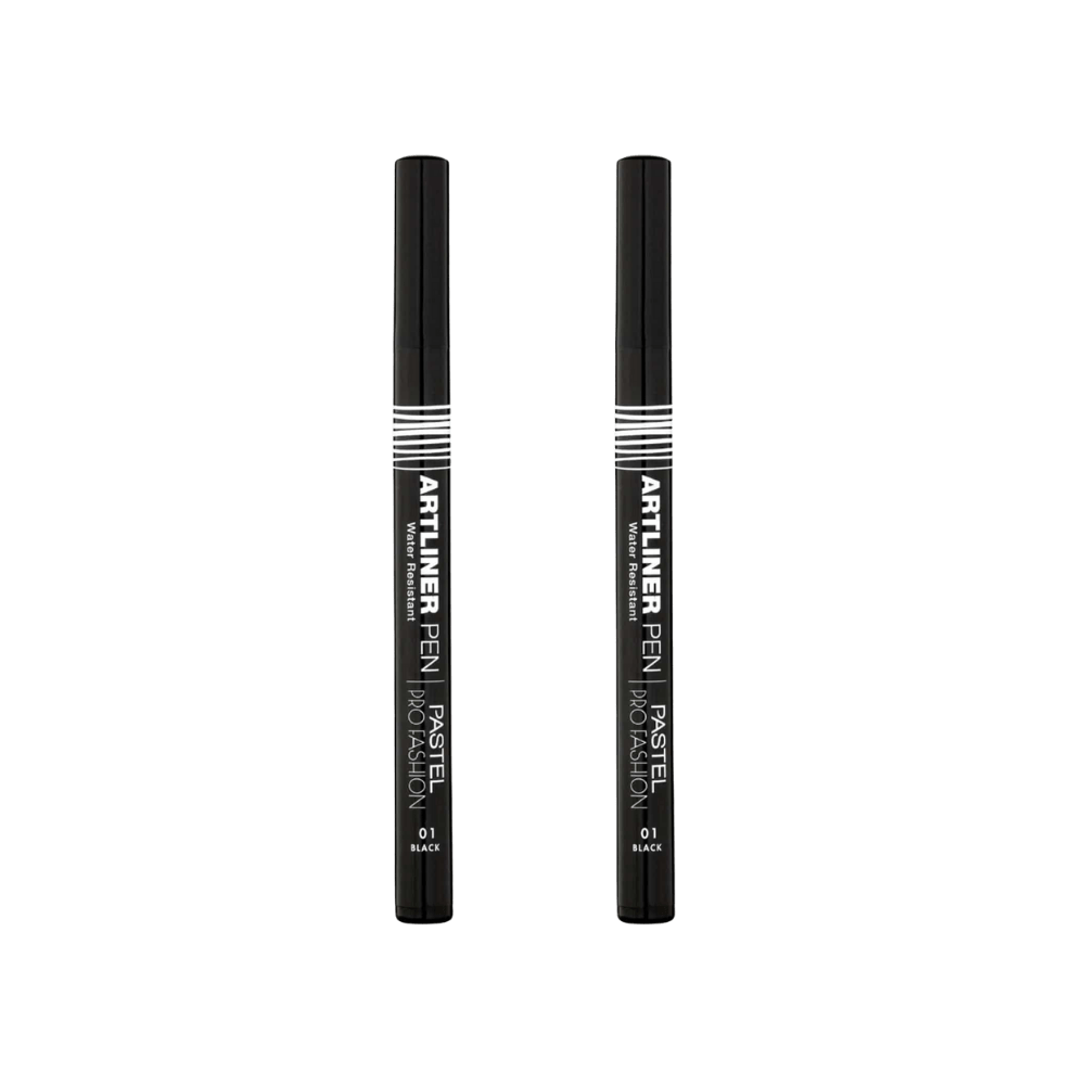 Pastel Artliner Pen - Artliner Pencil - 01 Black 2 Pack