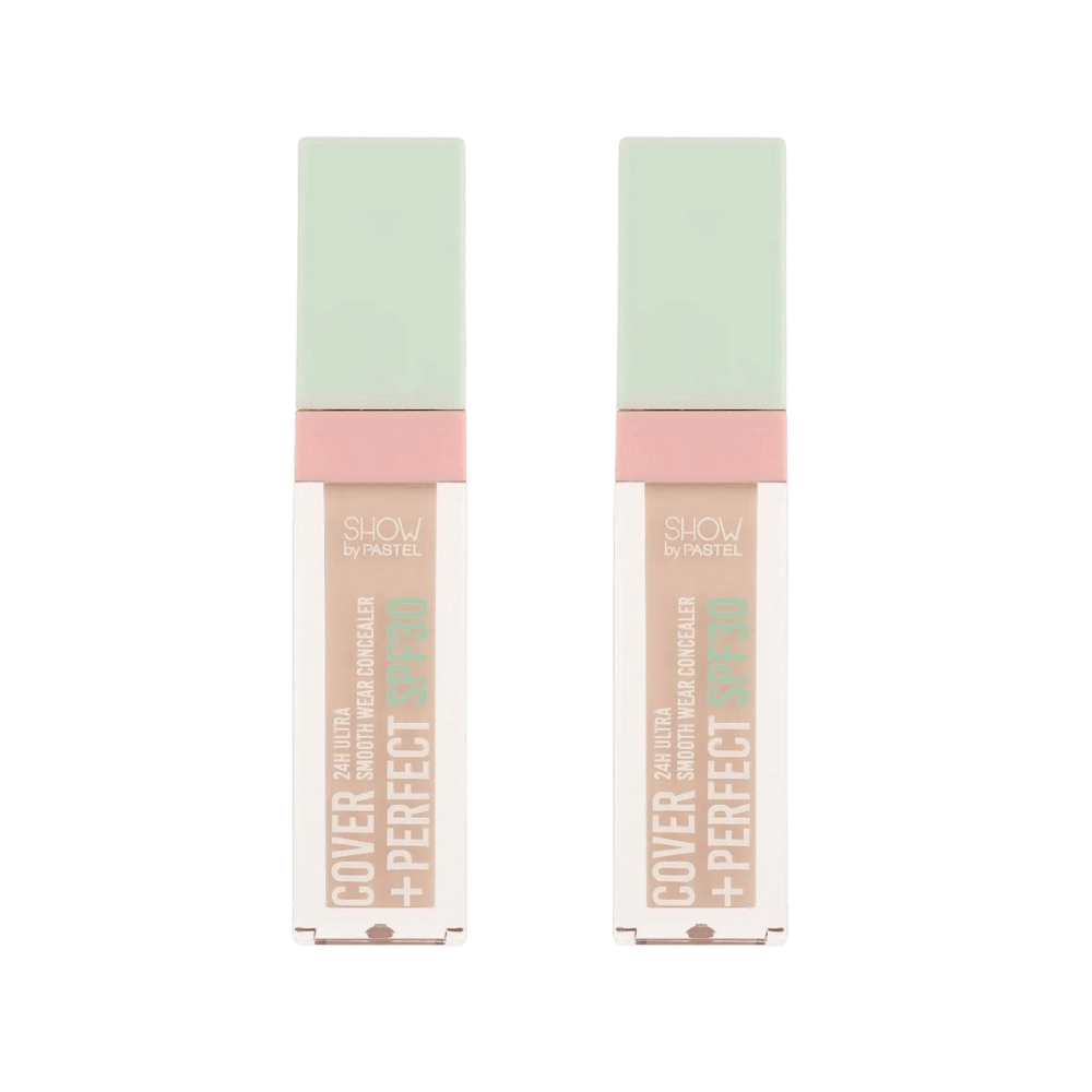 Pastel Cover Perfect 30spf Ultra Concealer - 301 Fair -2 Pack